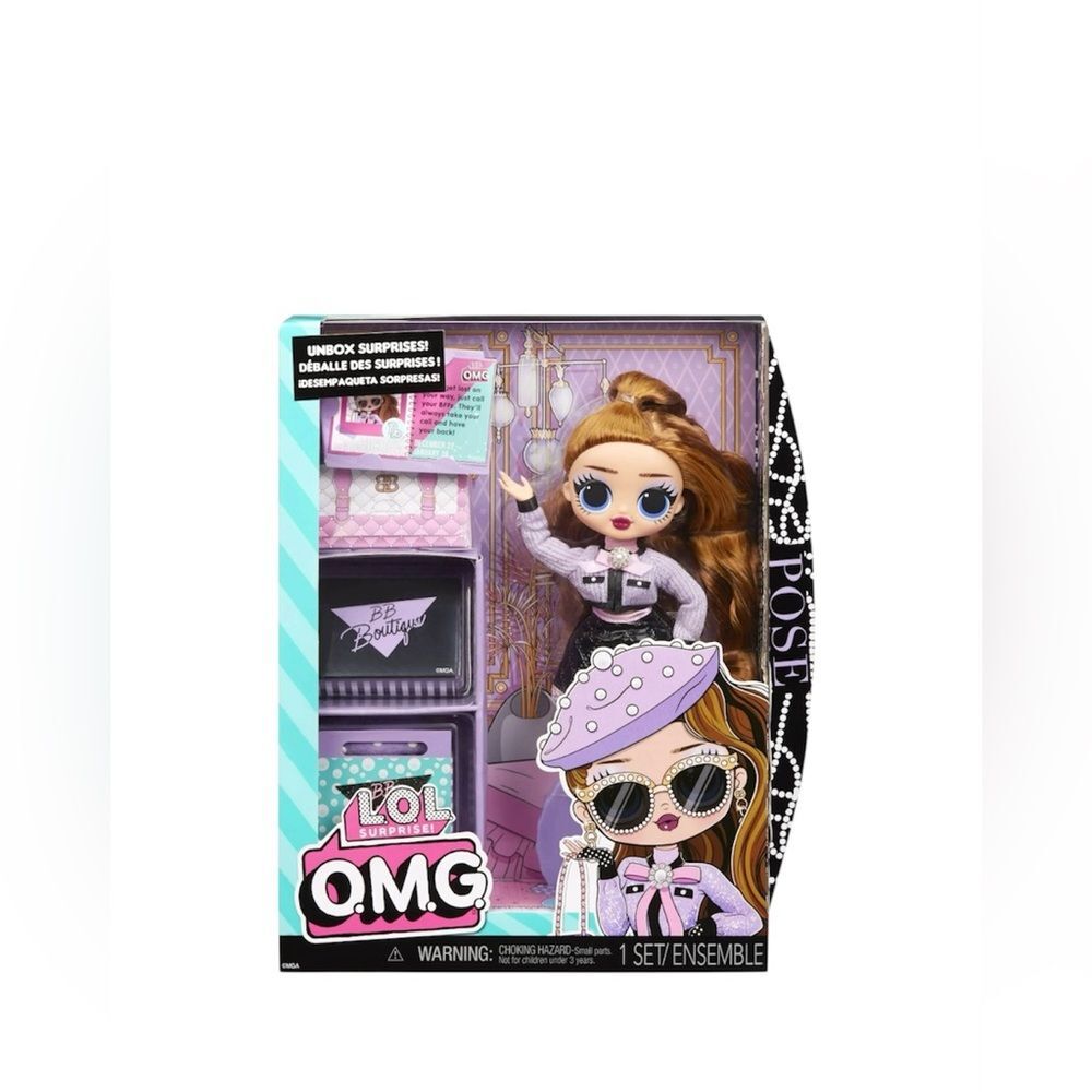 LOL Surprise OMG Pose Fashion Doll with Accessories